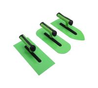 FILFEEL Kit Spatola in Plastica - Set Spatola per Finitura in ABS e TPR da 3 Pezzi con estremità Arrotondate e con Punta per la Lavorazione del Legno, Installazione e Manutenzione di Piastrelle da