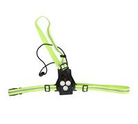 FILFEEL Lampada da Petto a LED con Luce di Marcia Notturna Ricaricabile Tramite USB per Fare Jogging e Andare in Bicicletta - Luminosa e