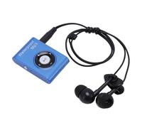 FILFEEL Lettore MP3 per Nuoto Lettore Musicale Subacqueo da 8 GB IPX8 per Nuoto, Immersioni, Surf, Sci, Kayak, con Cuffie (BLUE)