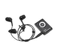 FILFEEL Lettore MP3 per Nuoto Lettore Musicale Subacqueo da 8 GB IPX8 per Nuoto, Immersioni, Surf, Sci, Kayak, con Cuffie (BLACK)
