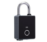 FILFEEL Lucchetto a Combinazione con Impronta Digitale, Password, Scheda IC, Controllo Chiave e APP - Lucchetto Digitale Touchscreen IP65 per Armadietti della Palestra, Cancelli, Recinzioni, Garage -