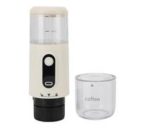 FILFEEL Macchina da caffè Portatile - Macchina da caffè Portatile Ricaricabile con Capsule e Macinato da 100 Ml per Viaggi, Auto, Campeggio, Escursionismo - Alimentata, Batteria da 2500 MAh, Leggera
