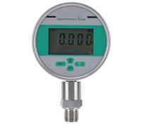 FILFEEL Manometro Digitale di Pressione 0-200 Bar, Quadrante da 4 Pollici | Giunto Filettato M20x1,5, Precisione ±0,4%, Display LCD, per Gas, Liquidi, Oli, Idraulico