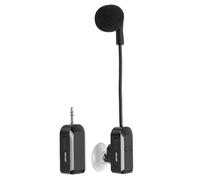 FILFEEL Microfonico per Strumenti con Ventosa - Microfono a Condensatore per Chitarra e Violino, Pickup a 360°, 30 M, Batteria da 6-8 Ore, Design Cardioide, Include Ricevitore e Adattatore da 6,35 Mm