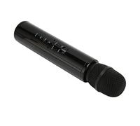 FILFEEL Microfono Portatile con Riduzione del Rumore, Microfono Stereo per Karaoke per Smartphone e PC, (BLACK)