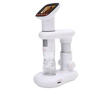 FILFEEL Microscopio Digitale Portatile 1080P 2MP con Schermo da 2 Pollici, Ingrandimento 50X-1000X per Studenti, Ispezione Elettronica e Scienza Sul Campo, Microscopio Portatile Ricaricabile