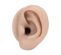 FILFEEL Modello di Piercing All'orecchio in Silicone, Lunghezza del | Materiale Flessibile Riutilizzabile, Simulazione del Passaggio Anatomico, Ausilio per la Pratica, Lezioni di Medicina,