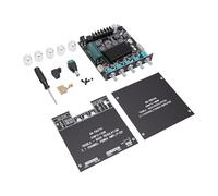 FILFEEL Modulo Amplificatore a 2 con Chip TPA3116D2 - Scheda Amplificatore di Potenza Subwoofer 50Wx2 + 100W, 5., Ingresso/USB, Antenna Integrata, DC12-24V, Design PCB Compatto