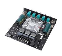 FILFEEL Modulo Amplificatore a 2 con Controllo Alti/bassi - Scheda Amplificatore di Potenza Subwoofer 160 W×2 + 220 W per Altoparlanti Fai da Te, Compatibile con TDA7498E, BT 5.0 Fino a 15 M