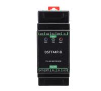 FILFEEL Modulo Convertitore da TTL a con Isolamento 2500 V Chipset SP3485 Adattatore Seriale Industriale per Montaggio su Guida DIN con Indicatori di Stato LED e Morsettiere da 5,08 Mm