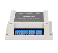 FILFEEL Modulo relè Industriale RTU a 4 con Interfaccia -485, Isolamento Fotoaccoppiatore e Protocollo RTU, Montaggio su Guida DIN, Alimentazione 5-32 V CC, Indirizzabile, per di Controllo