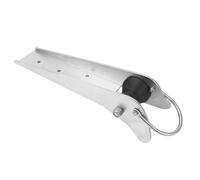 FILFEEL Musone di Prua per Barche 460 Mm - Rullo Marino in Acciaio Inossidabile 316 con Ruote in Nylon per Yacht, Barche da Pesca e Porti Turistici