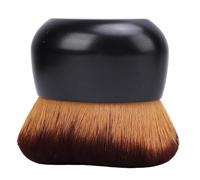 FILFEEL Pennello Autoabbronzante, Applicatore Abbronzante con Setole Morbide e Testina a Forma di Onda Copertura Uniforme, Applicazione Senza Soluzione di continuità su Viso e Corpo (BLACK)