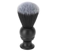 FILFEEL Pennello Barba, Setole Morbide in Nylon con Manico in Metallo, Applica Rapidamente la Schiuma Barba, Rimuove Efficacemente i Detriti, Adatto per L'uso in Famiglia Nei Saloni di