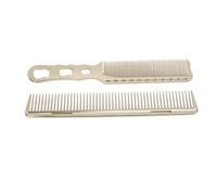 FILFEEL Pettini per Capelli in Alluminio Premium 2 Pezzi - Strumenti per Acconciature in Metallo a Prova di Calore a Denti Fini per Uso Professionale in Salone in Oro Rosato (GOLD)