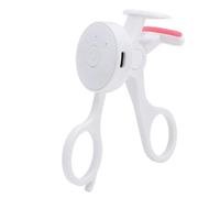 FILFEEL Piegaciglia Professionale Riscaldato con Impostazioni a 3 Temperature per Effetti Trucco Duraturi - Design Portatile e Ricaricabile per le Donne (WHITE)