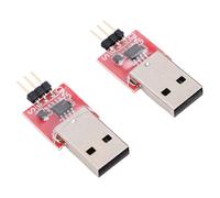 FILFEEL Programma Linker USB ESC AM32 - Adattatore di Programmazione ESC Brushless 2 Pezzi per Auto Cingolate RC Compatibile con Firmware AM32 e BL32 - Strumento di Configurazione USB Plug-and-play
