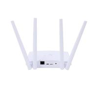 FILFEEL Router Hotspot WiFi Portatile 4G LTE - WiFi Mobile da 300 Mbps con Slot per Scheda SIM e Interfaccia WAN/LAN, Design a 4 Antenne, Supporta 32 Dispositivi, Copertura di 300 Mq, Batteria