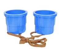 FILFEEL Scarpe su Trampoli Interattive per Allenamento dell'equilibrio per Bambini - Giocattolo da Passeggio per la Coordinazione, Il Divertimento e Il Gioco Sociale in Rosso (Blue)