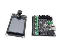 FILFEEL Scheda di Controllo Stampante 3D STM32F407VET6 a 32 Bit con Display Touchscreen a Colori da 3,5 Pollici - Sostituzione Diretta per Ender-3, Ender- V2 Ed Pro - Protezione TVS e compatibilità