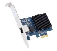 FILFEEL Scheda PCIe 10G con Chip RTL8127 - Adattatore PCI Gen 4 X1 a 10 Gigabit Ethernet Che Supporta 10G/5G/2,5G/1G/100M/10M su
