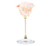 FILFEEL Seashell Conch Cup - Calice a Conchiglia Lucidato per Bevande Fredde, Elegante Decorazione da Tavola e Servizio a Tema Costiero, Design Unico a Conchiglia Non Tinta, 10,72 (rosso)