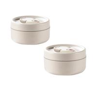 FILFEEL Set da 2 Contenitori Termici Lunch Box con Contenitori Isolati Ed Elegante Borsa Termica per Scuola, Ufficio e Campeggio