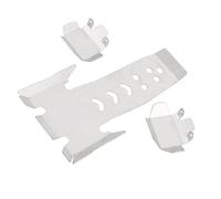 FILFEEL Set di Armature per Telaio RC per VS4-10 Phoenix /10 RC Crawler - Piastre Paramotore per Asse Anteriore e Posteriore in Lega + Protezione del Telaio - Kit di Aggiornamento per Scansione