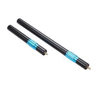 FILFEEL Set di Prolunghe per Piscina da 2 Pezzi - Prolunga da Biliardo Telescopica in Lega di Alluminio da 9 e 17 Pollici per Snooker e Biliardo - Chiusura Rapida, Impugnatura Ergonomica, Design