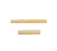 FILFEEL Set di Sella e Capotasto per Chitarra in Vero Osso per Chitarre Acustiche a 6 Corde | Accessori Facili da Installare (Osso di cammello)