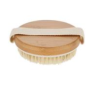 FILFEEL Spazzola per Massaggio Corpo, Setole Bianche Morbide per il Comfort della Pelle e la Stimolazione Linfatica, con Punti Massaggianti in Gomma per la Rimozione delle Cellule