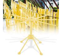 FILFEEL Stendibiancheria Pieghevole per Pasta, Spaghetti, Attrezzo da per Riporlo Facilmente - Giallo (YELLOW)