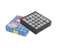 FILFEEL Strumento di Ricambio per Punte da Biliardo in Pelle di Grado A da 50 Pezzi per Controllo e Prestazioni Ottimali nello Snooker e nel Biliardo (11 mm)