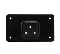 FILFEEL Supporto per Targhe di Licenza, 4x7in 3 Fori Laterale a Piastra di Licenza Motocicletta Staffa di con Vite per Motocicletta,