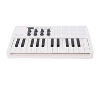 FILFEEL Tastiera Controller MIDI a 25 Tasti con 8 Pad Retroilluminati, 8 Manopole Assegnabili e connettività USB, Durata della Batteria di 16 Ore per la Produzione Musicale, Compatibile con Live, FL