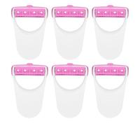 FILFEEL Tosatrici per Usa e Getta 6 Pezzi, Piccoli Strumenti Portatili Leggeri per la Toelettatura degli Animali Domestici con Copertura Protettiva, per e Altri Animali (PINK)