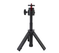 FILFEEL Treppiede Tascabile con 3 Aste di Estensione - Supporto per Fotocamera Compatto da 15,8-30,8 Cm con Slitta Fredda, Stabilizzatore Pan-tilt a 360° e Testa Sferica per Vlogging, Viaggi e Video