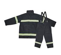 FILFEEL Tuta Ignifuga Include Cappotto e Pantaloni, Tuta Combattimento Riflettente Ignifuga Resistente al Calore (Ambiente di Lavoro -20°C a +200°C)(XXL)