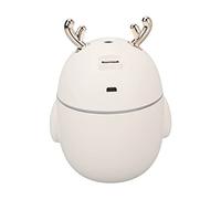 FILFEEL Umidificatore Mini con Luce Ambientale, 320ml Spegnimento | Nebulizzatore a Freddo, USB Plug In, Super Silenzioso per Ufficio Casa Scrivania