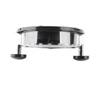 FILFEEL Utensile Ergonomico per Pollo con Coperchio Trasparente e Base Antiscivolo per Tritare la Carne Senza Sforzo - per Manzo, Pollo e Verdure (BLACK)