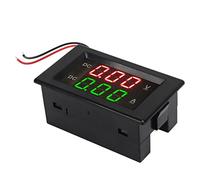 FILFEEL YB4835VA Voltmetro Amperometro Digitale DC 600V 100A Punto Decimale Automatico Doppio Display per Monitoraggio Corrente e Tensione