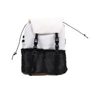 FILFEEL Zaino per Simulazione RC per Auto Cingolate RC in SCX10 /8 e /10 - Borsa per Bagagli in Tessuto Oxford con Adesivi Personalizzati per la Decorazione del Display Tetto o Retro (WHITE)