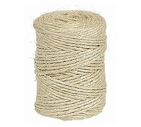 Fili e corde del Segura 1003030700 - Corda Torcida 04 mm Sisal Nat 3 corde HYC 700 gr