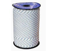 Fili e corde del Segura 5110050200 - Nylon trenz. BL/brte. T/Sagola 5 mm 200 MTS Bianco/Blu