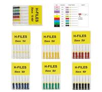 Fili Endodontici Dentali H/K/R - FILE Canale Root Endo Fresa Rotante Uso Manuale