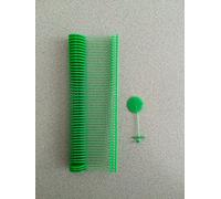 Fili Mini Meat Green mm. 20 - Certificati per contatto con alimenti - Avery Dennison 06800 (conf. 5000 pz)