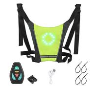 Fili per Bicicletta Gilet con Segnale di Svolta A LED Gui3890