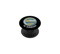 Filiali della scienza della microbiologia, scienziato microbiologo PopSockets PopGrip Adesivo