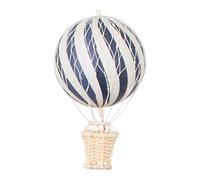 Filibabba® - Mongolfiera decorativa piccola, 10 cm, design danese, decorazione per la cameretta dei bambini, colore: blu scuro