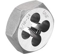 Filiera filettata esagonale in acciaio al carbonio UNF 5/16-24, filiera for tubi conici esagonali